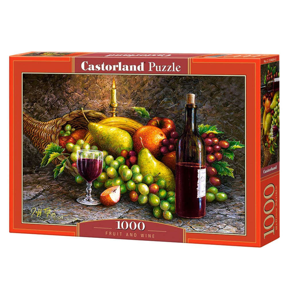 Castorland, Плодове и вино, пъзел 1000 части