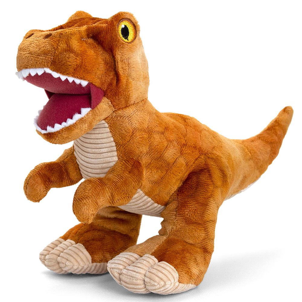 Keeleco, Тиранозавър Рекс, плюшена играчка, 26 см, Keel Toys
