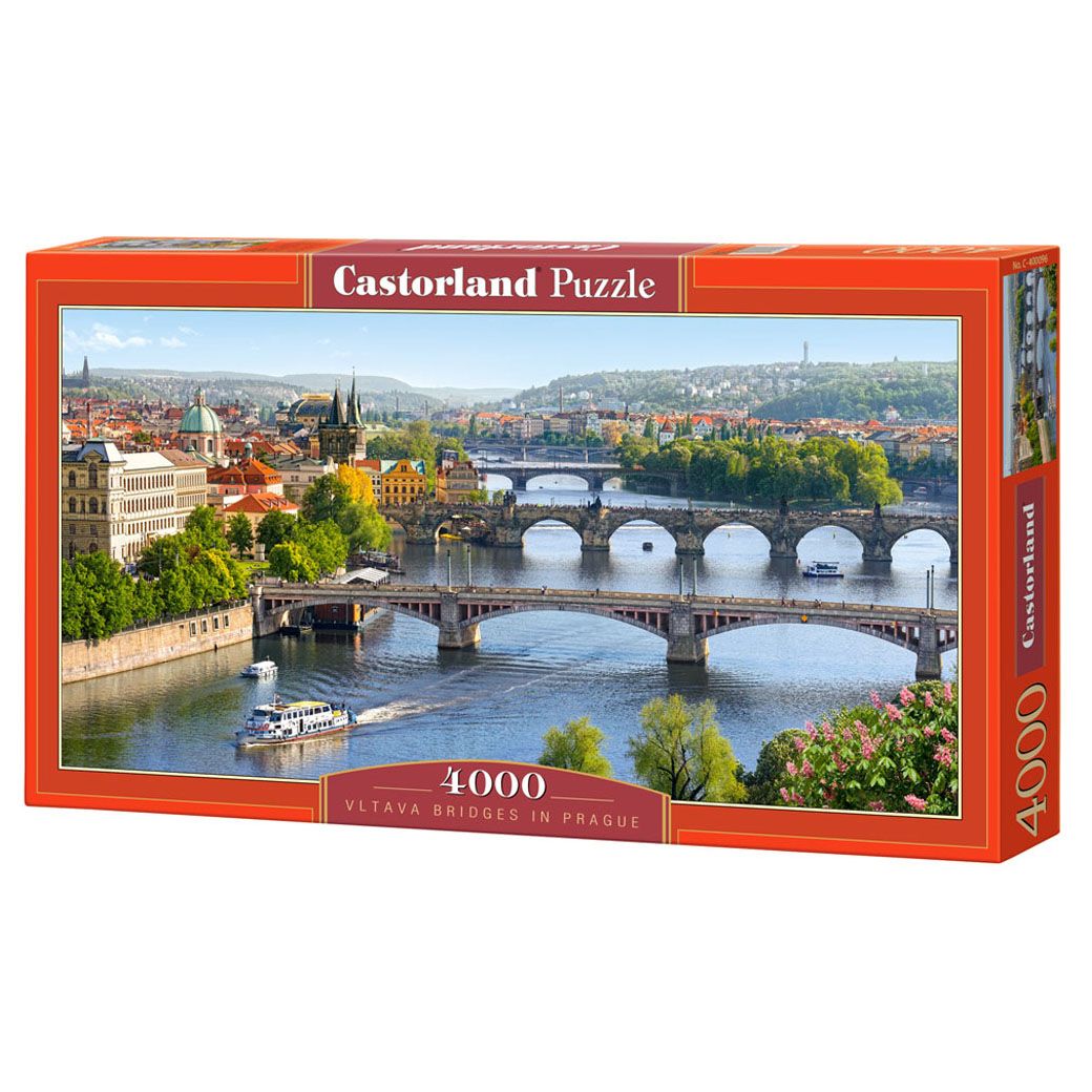 Castorland, Мостът над Вълтава в Прага, пъзел 4000 части