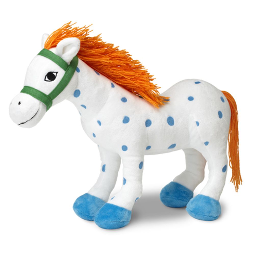 Micki PIPPI, Конят на Пипи Дългото Чорапче - мека кукла, 30 см