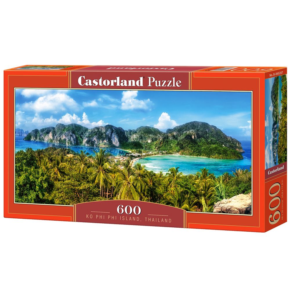 Castorland, Острови Фи фи, Тайланд, панорамен пъзел 600 части
