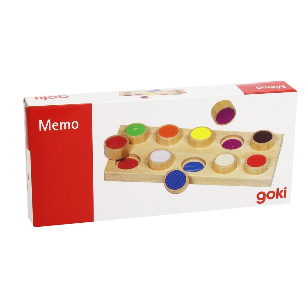 Goki, Дървена мемори игра с различни повърхности