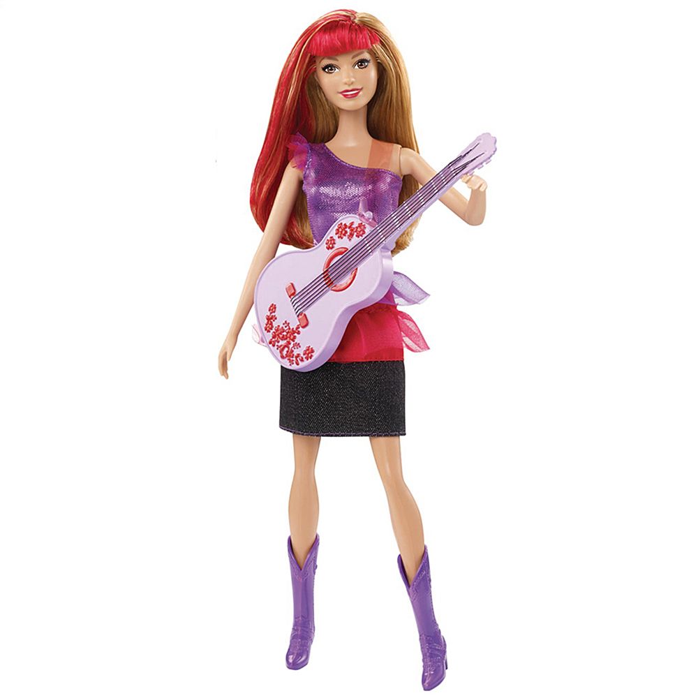 MATTEL, Barbie CKB60, Rock'n Royals, Кукла Барби Рокенрол, рок звезда с китара