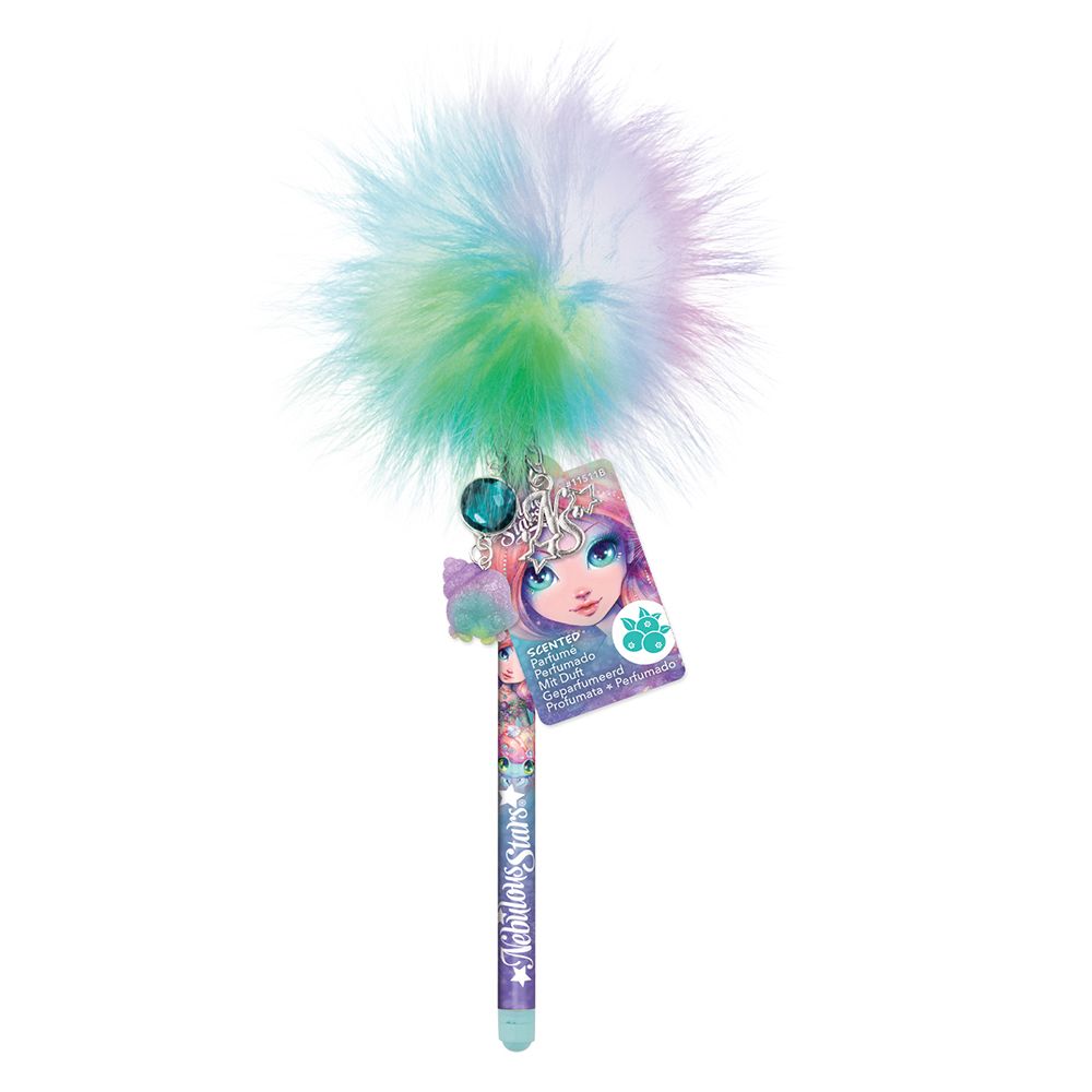 Ухаещи химикалки с цветен помпон и талисман, Звездни принцеси