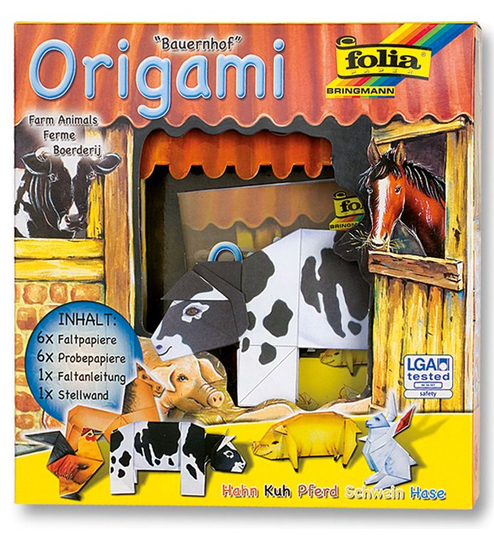 Folia Bringmann, Комплект за оригами, Животински свят, Ферма