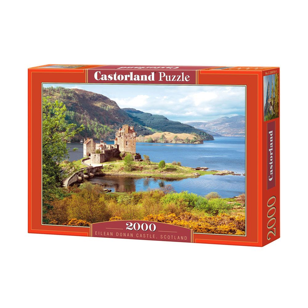 Castorland, Замъкът Елън Донан, Шотландия, пъзел 2000 части