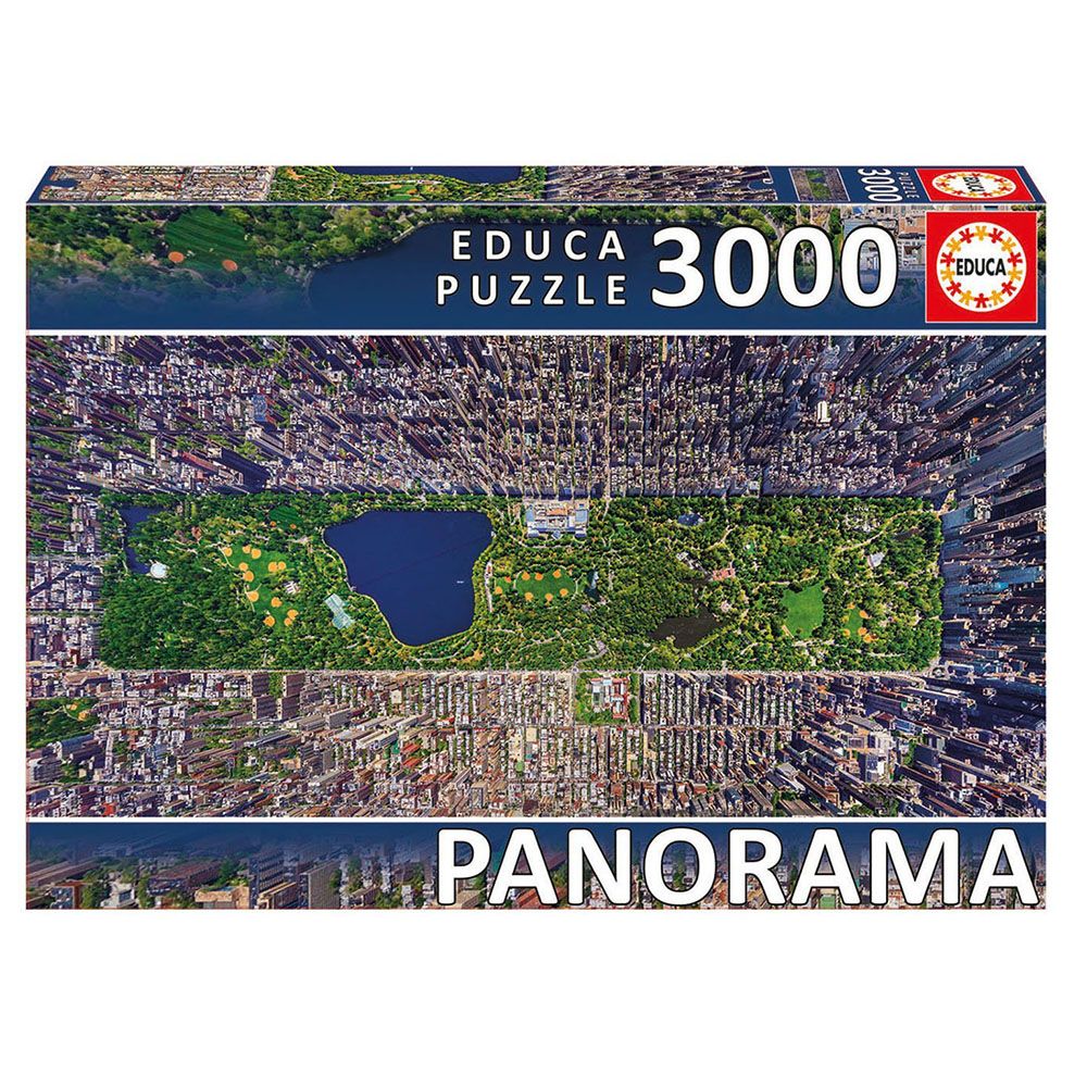 Educa, Сентръл Парк, Ню Йорк - панорамен пъзел с 3000 части