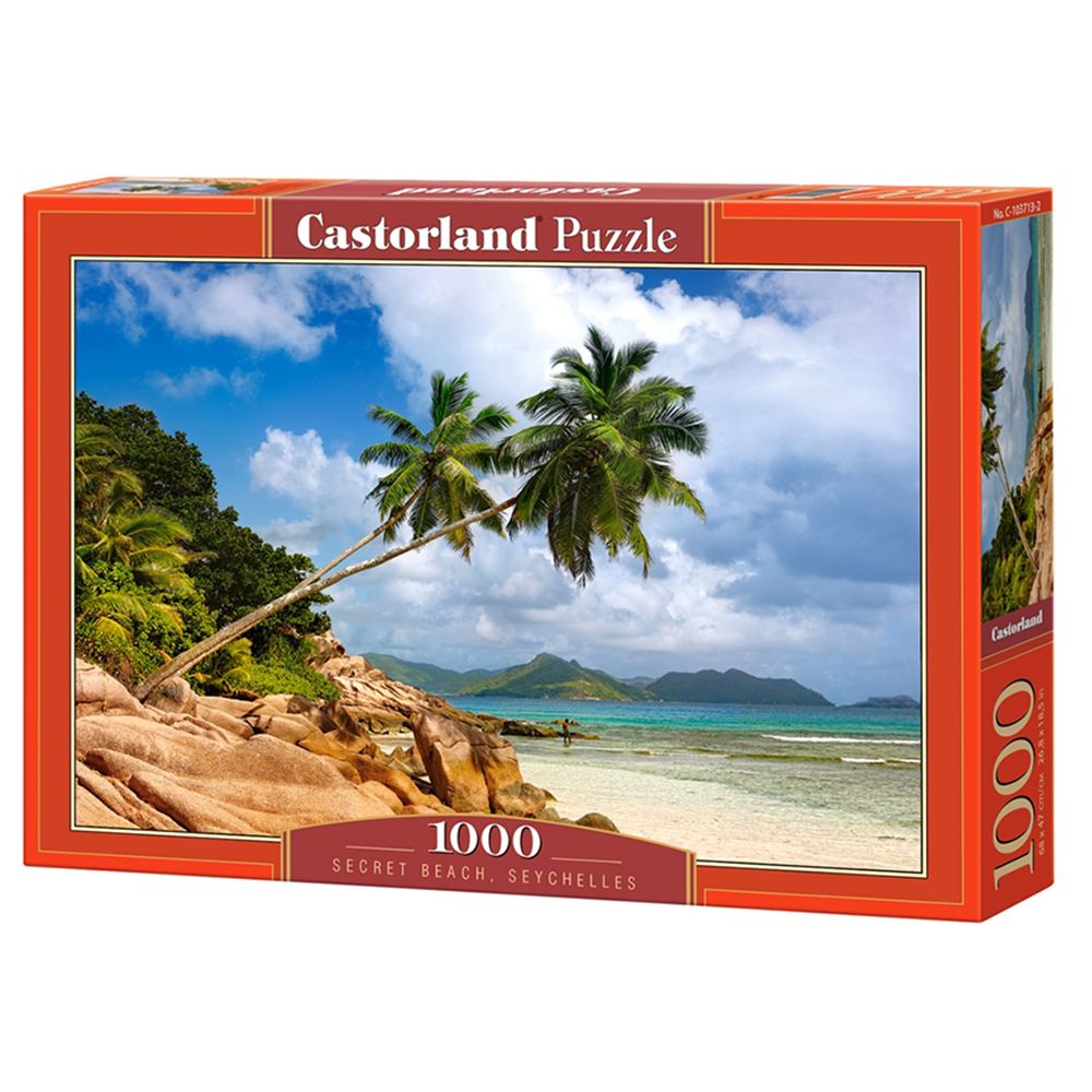 Castorland, Плаж в Сейшелите, пъзел 1000 части