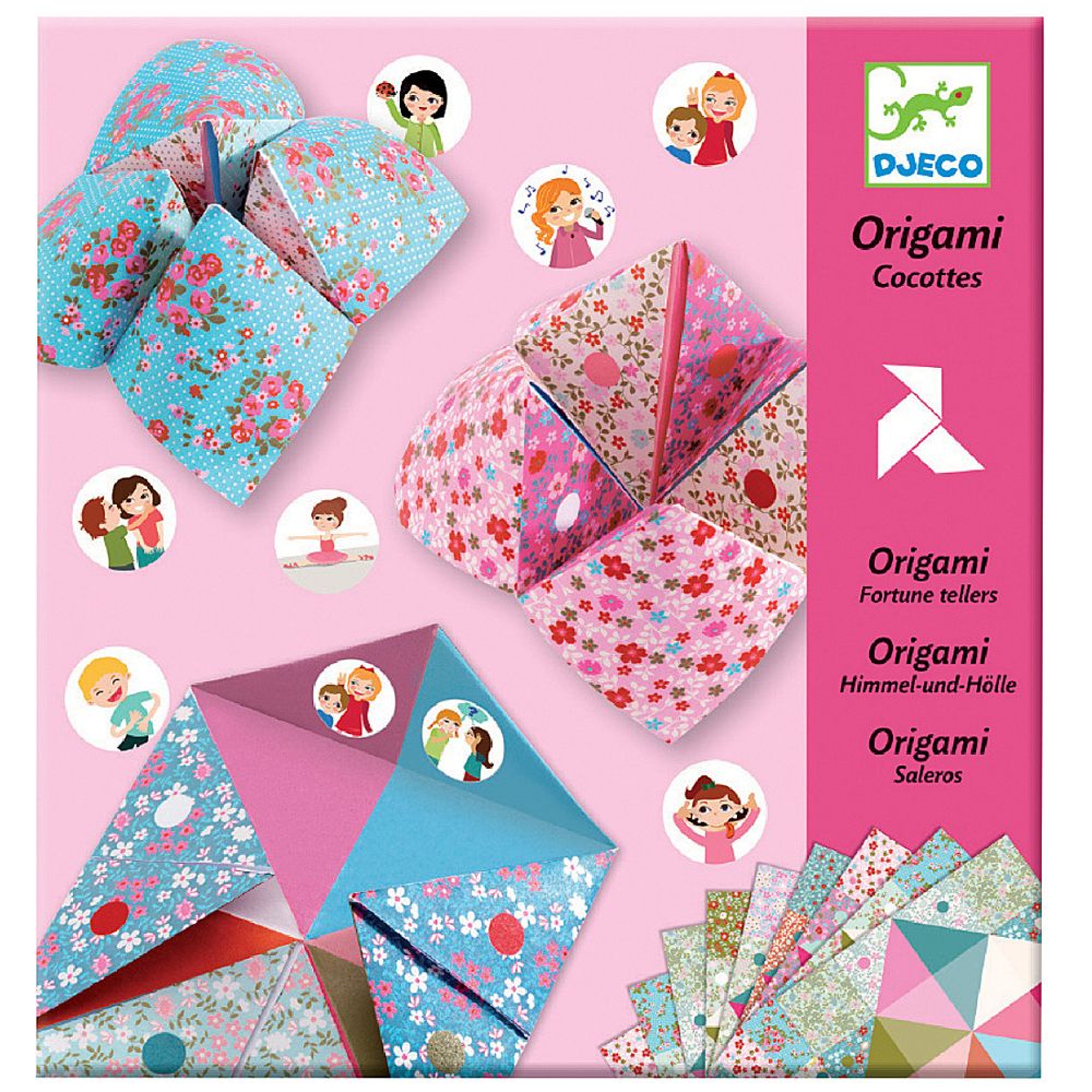 Djeco, Комплект за оригами, За момичета
