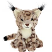 Дива котка, екологична плюшена играчка от серията Keeleco, 18 см