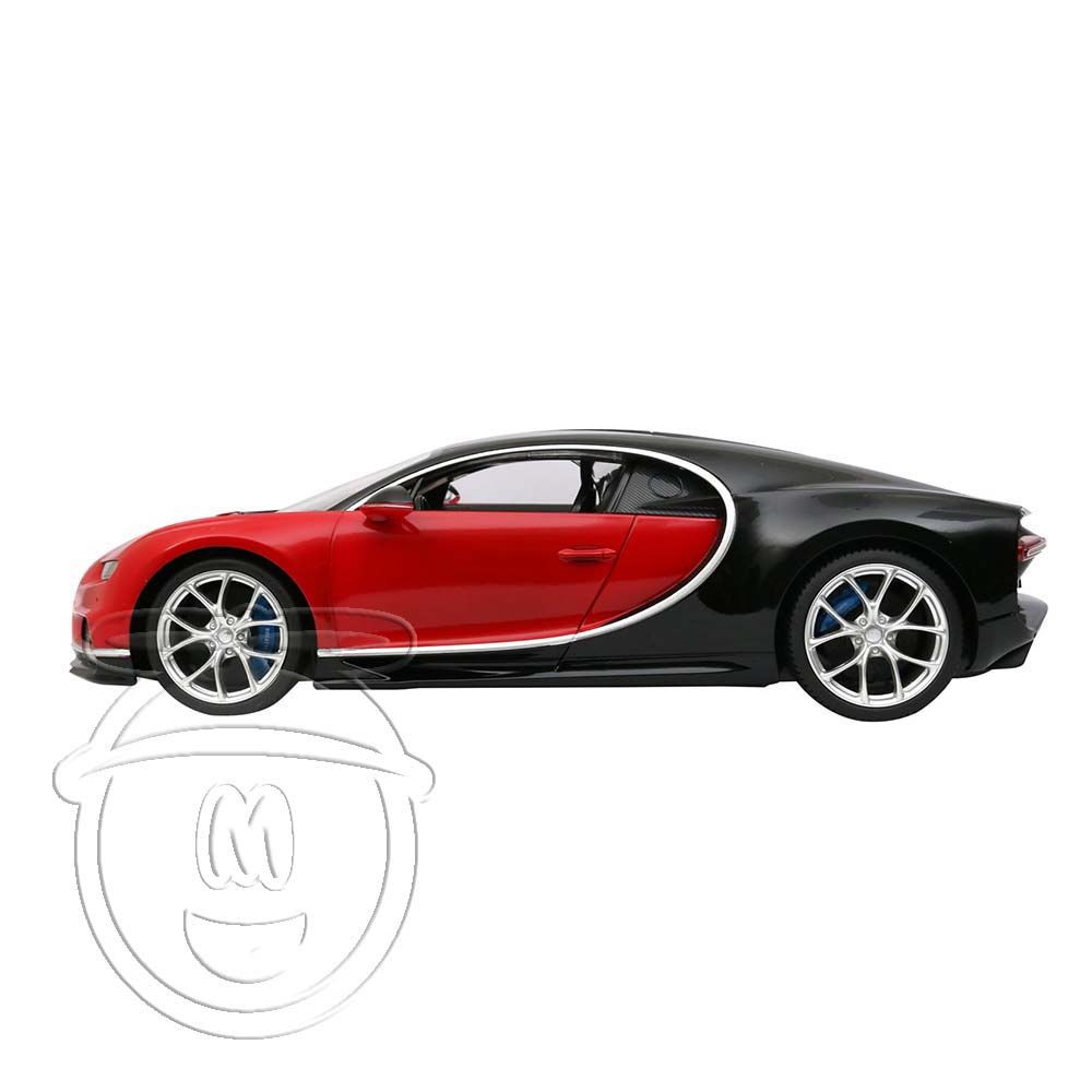 Кола с радио контрол, Bugatti Chiron 1:14, червена