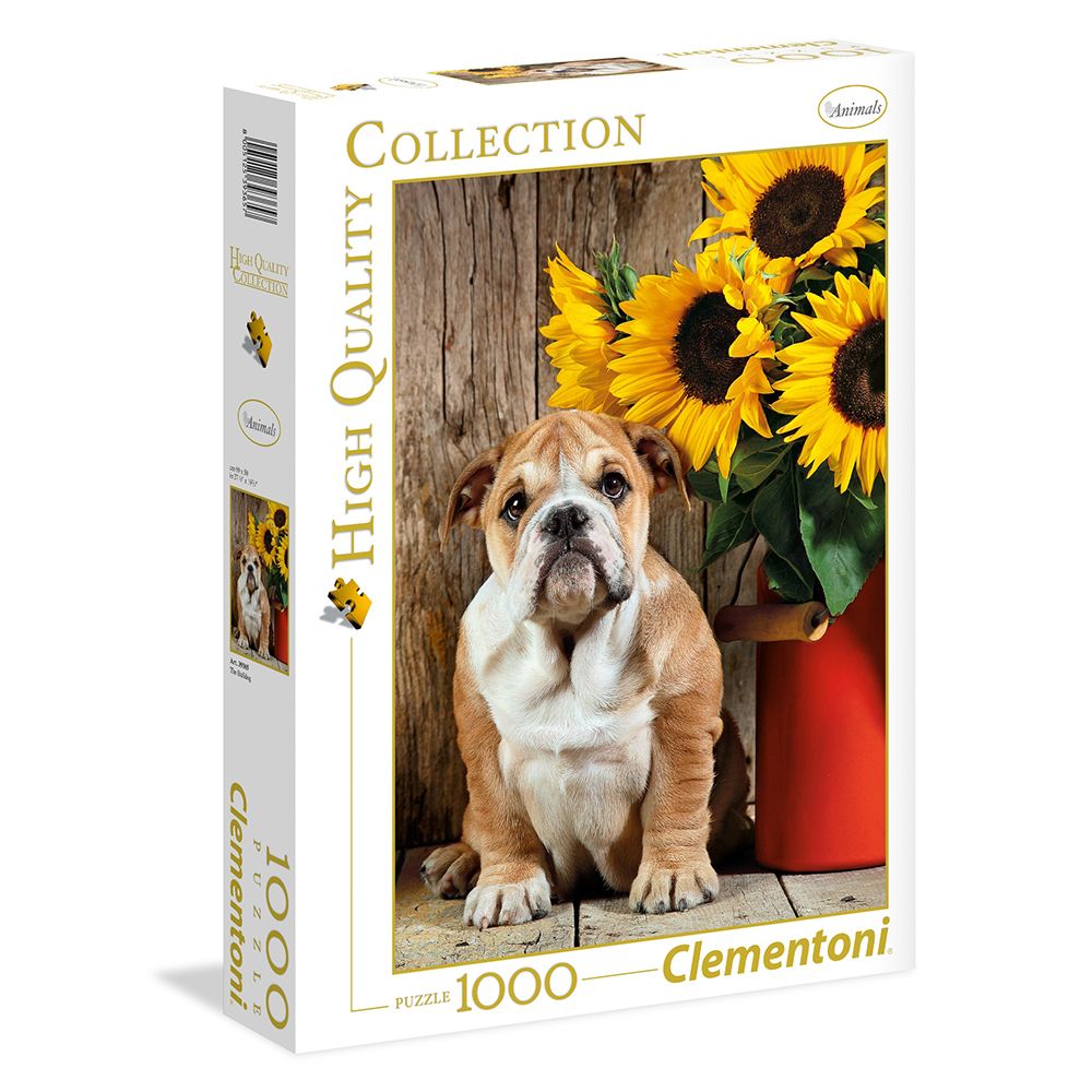 High quality collection, Булдог, пъзел 1000 части, Clementoni