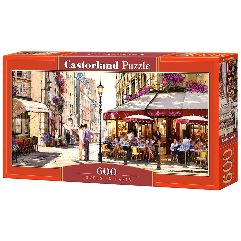 Castorland, Любов в Париж, панорамен пъзел 600 части