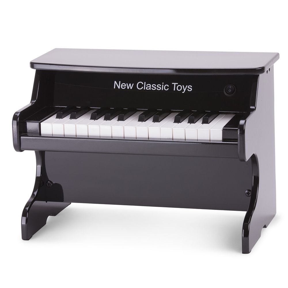 New Classic Toys, Детско дървено електронно пиано, черно