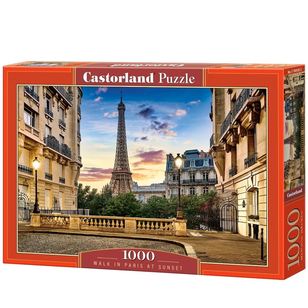 Castorland, Залез в Париж, пъзел 1000 части
