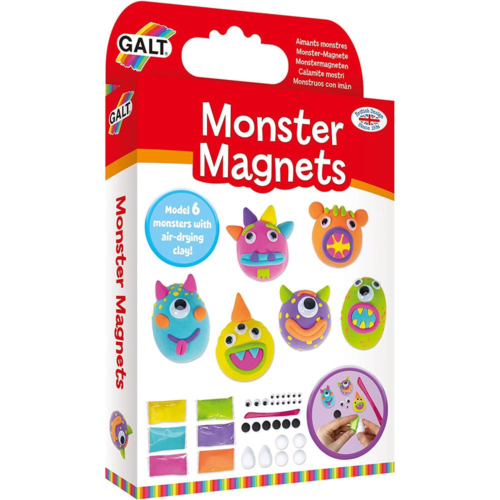 Galt Toys, Моделирай сам магнити, Чудовища с движещи се очички