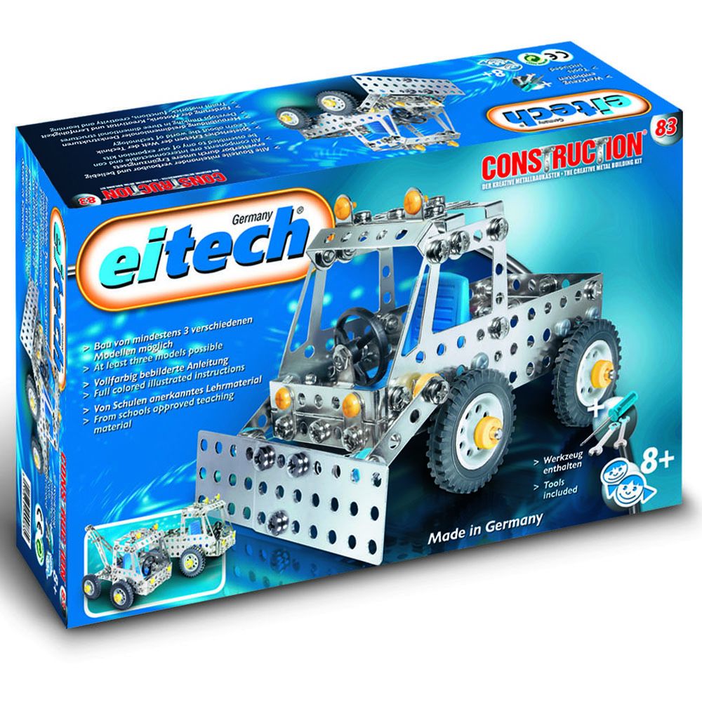 Eitech, Метален конструктор, Комплект камиони -  модела, 170 части