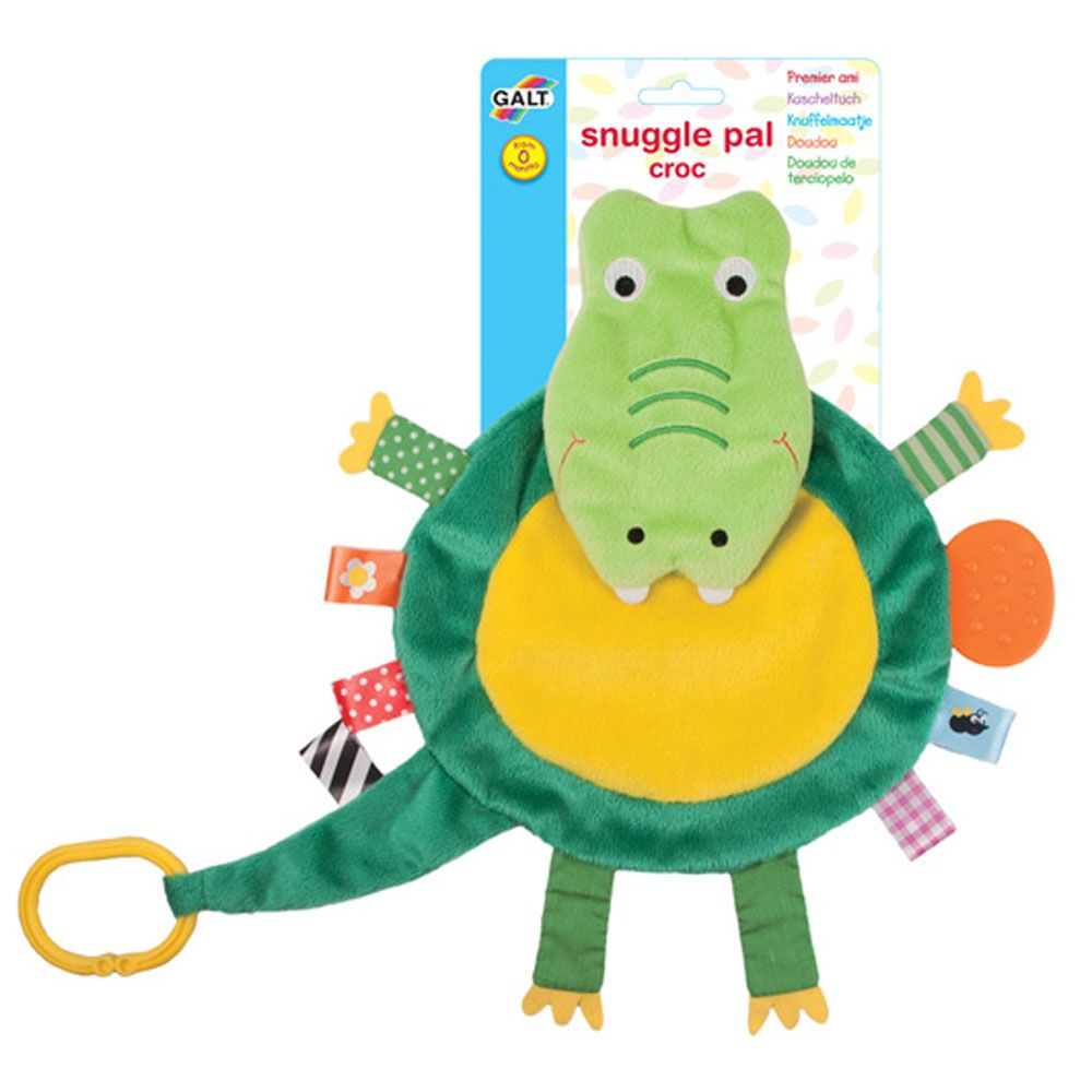 Galt Toys, Бебешка играчка за гушкане, Крокодил
