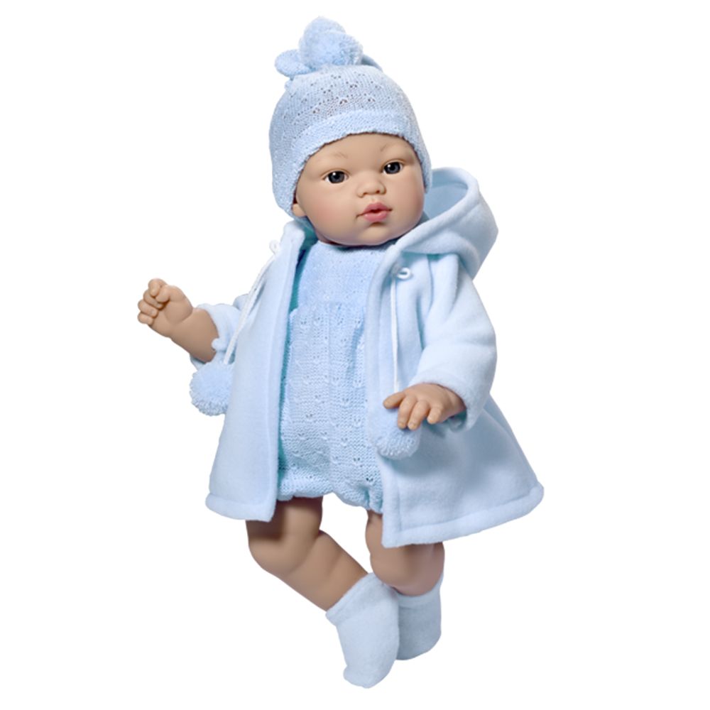 Asi, Кукла-бебе, Коке със синьо гащеризонче и плато