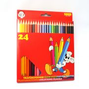 Цветни моливи, 24 броя