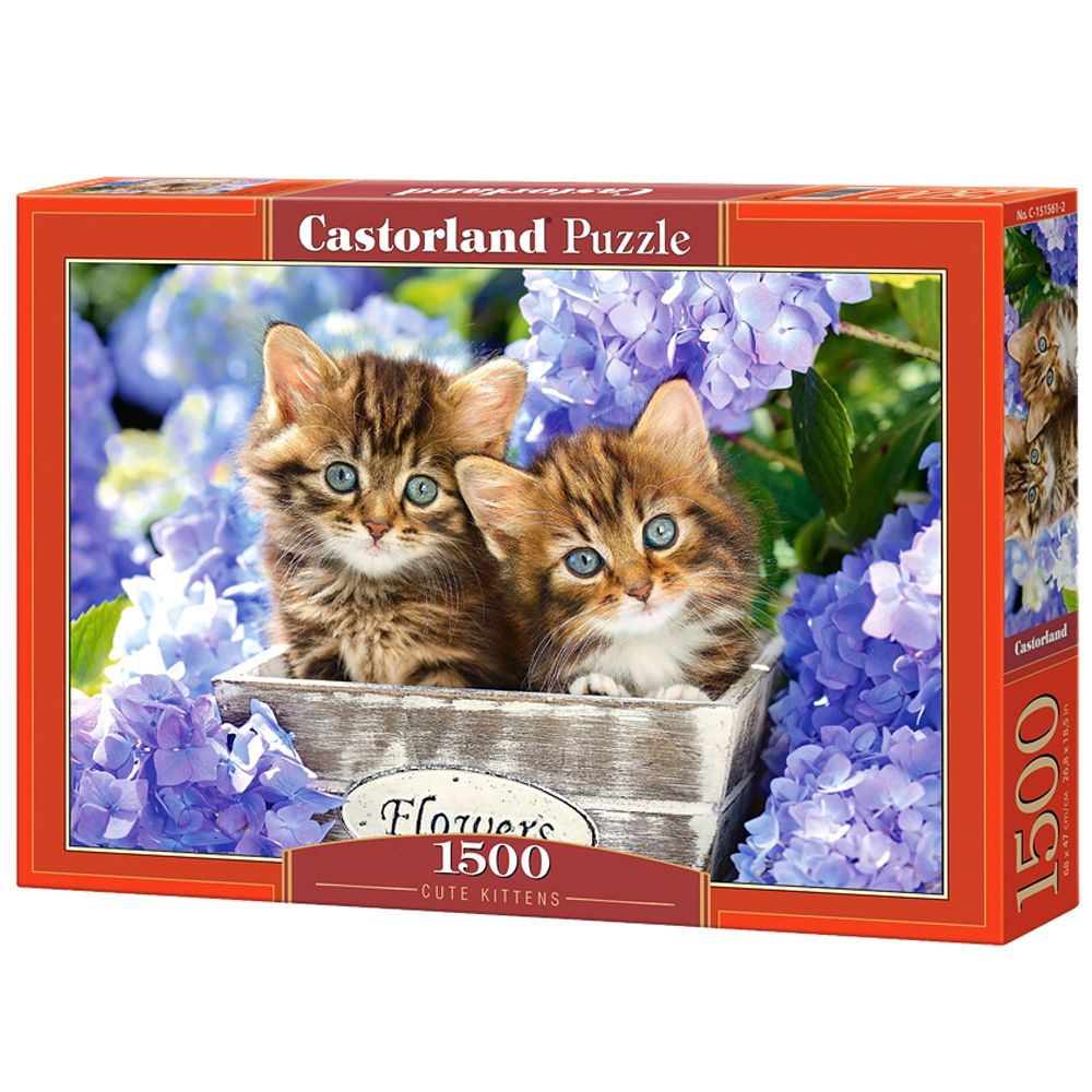 Castorland, Сладки котета, пъзел 1500 части