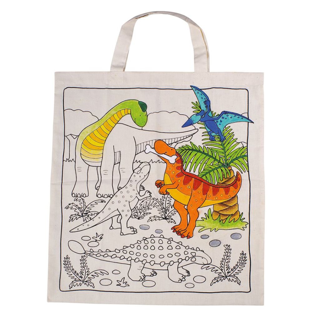 Goki, Памучна торба за оцветяване, Динозавър