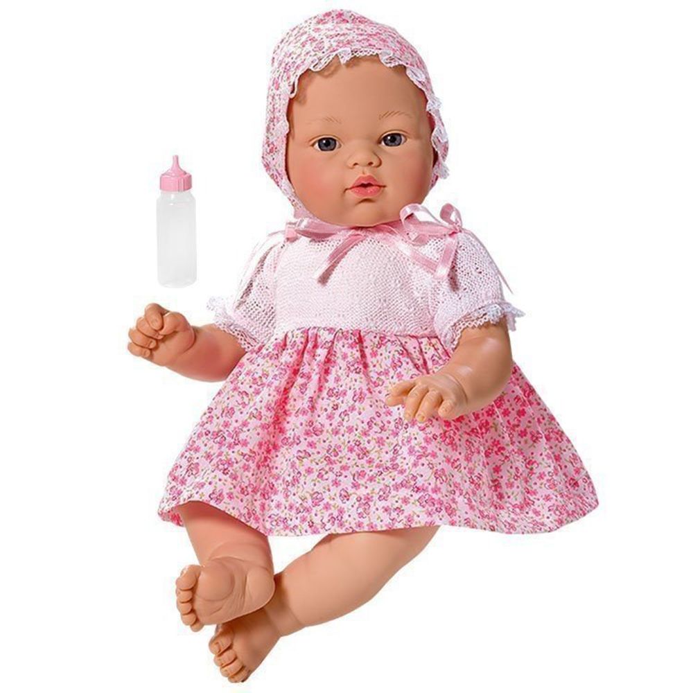 Asi, Кукла-бебе, Коке с розова рокличка на цветя