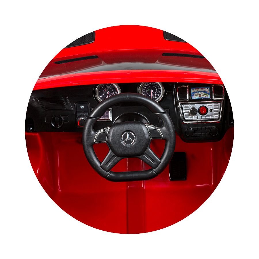 Джип с акумулатор, Mercedes Benz GL63 AMG, , червен