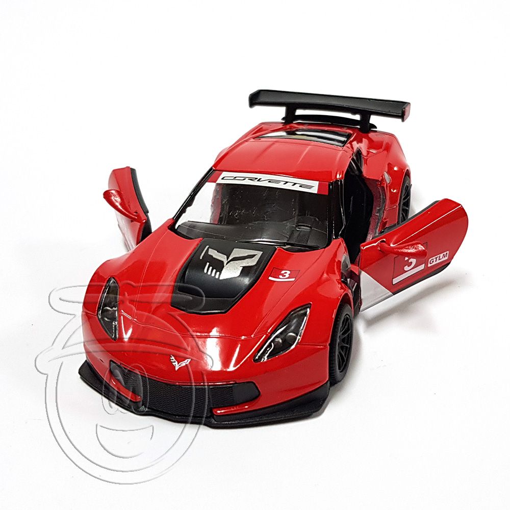 Метална кола, Corvette C7.R racing GTLM, червена