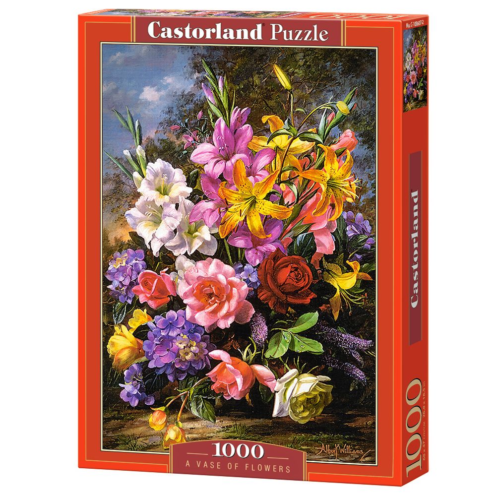 Castorland, Ваза с цветя, пъзел 1000 части