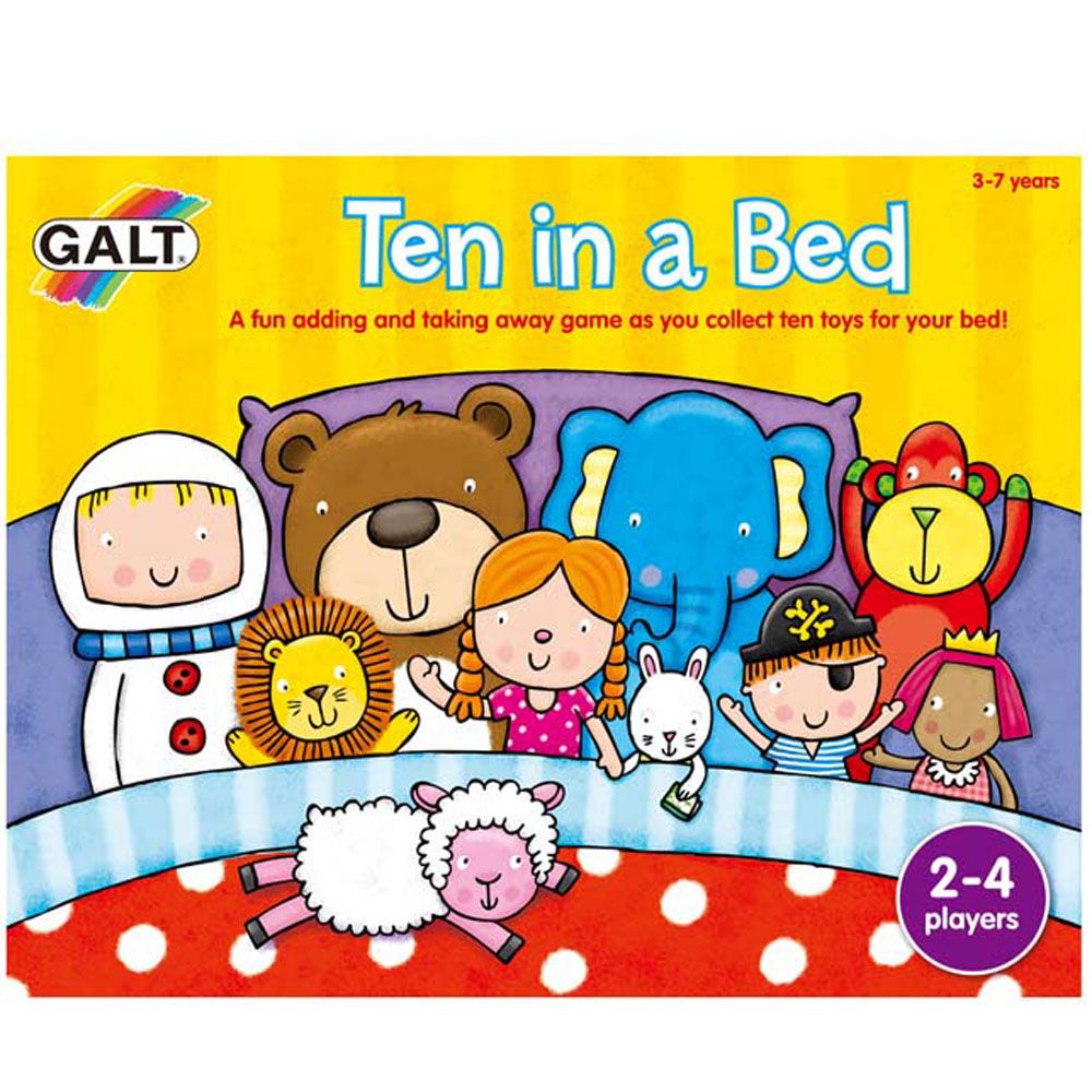 Galt Toys, Детска игра, Десет в леглото