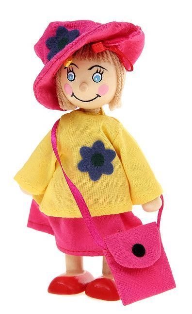 Кукла Сандра, с гардероб и дрехи за преобличане