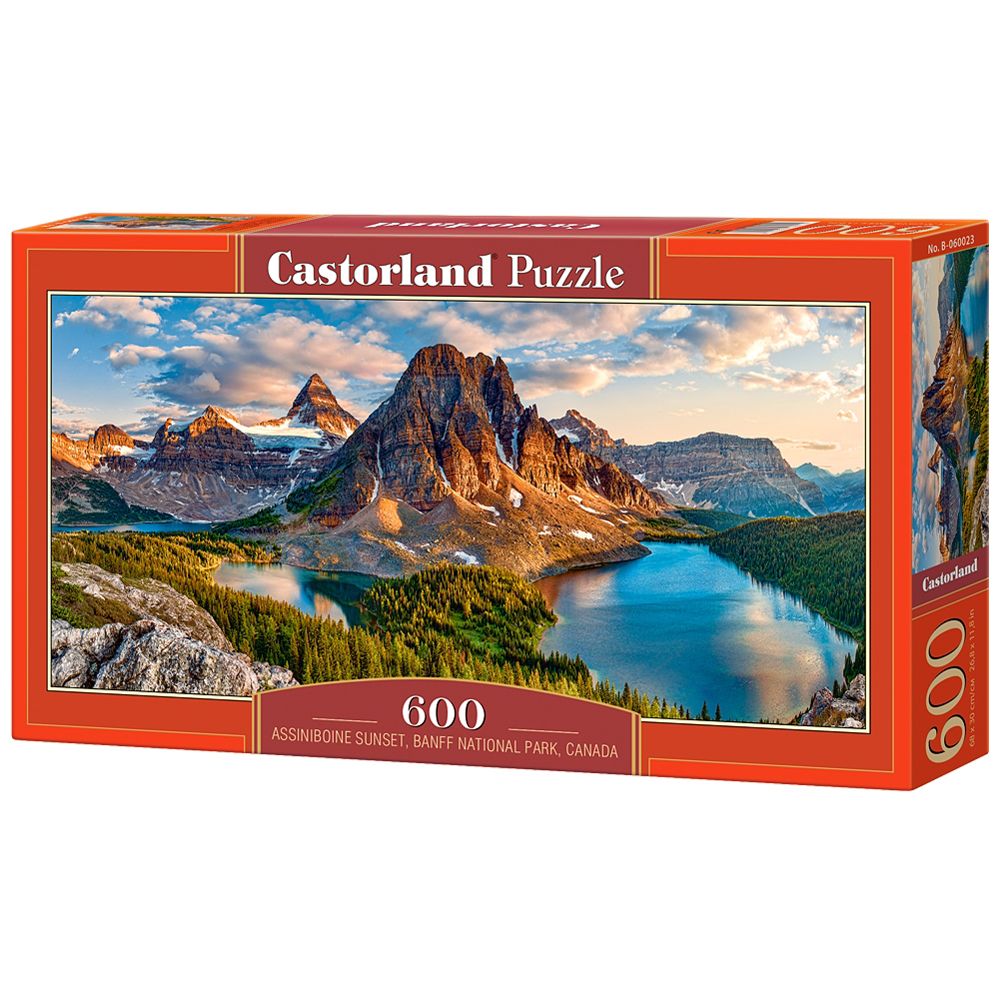 Castorland, Национален парк Банф, Канада, панорамен пъзел 600 части