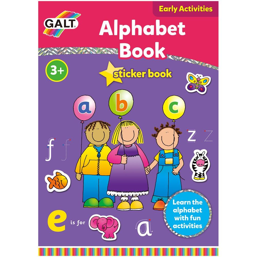 Galt Toys, Обучаваща книжка, Английската азбука