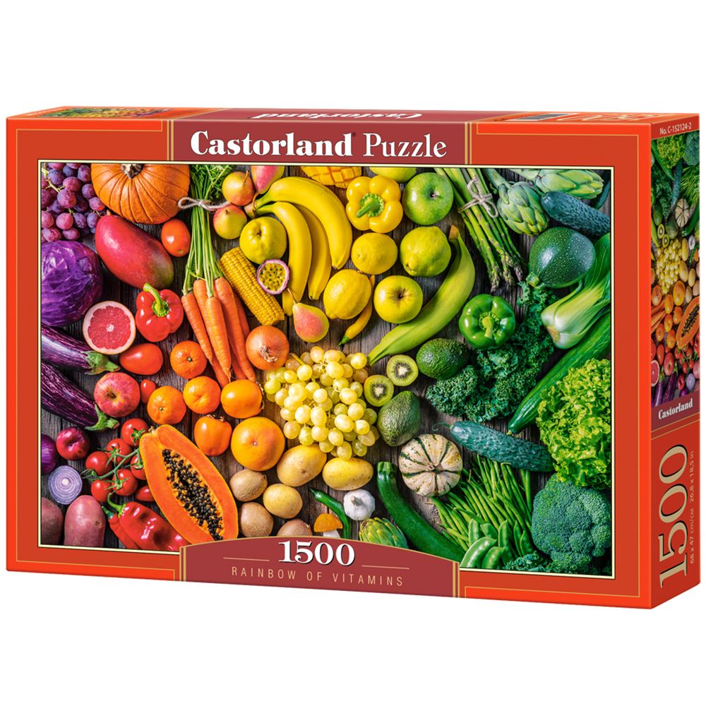 Castorland, Дъга от витамини, пъзел 1500 части