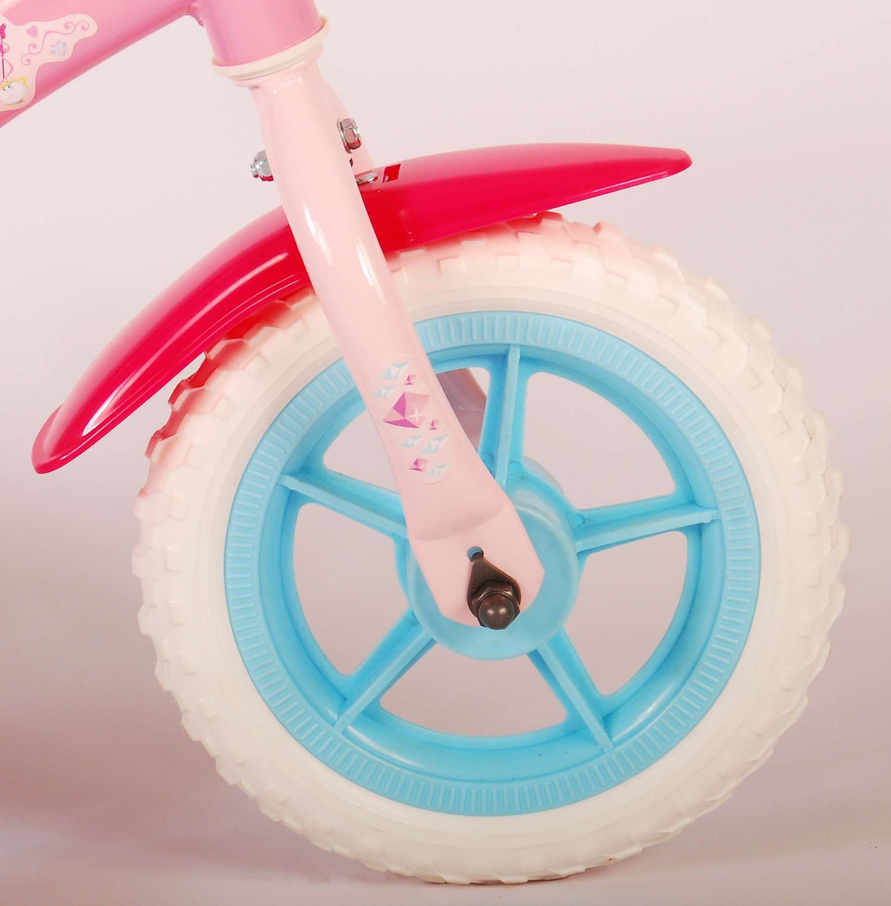 Велосипед с помощни колела, Дисни Принцеси, 10 инча