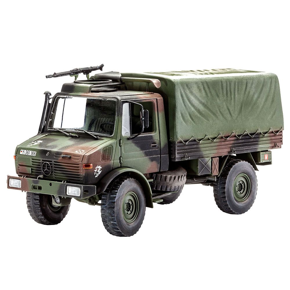 Military & figures, Сглобяем модел, Военен камион, LKW t.tmil gl (Unimog), Revell