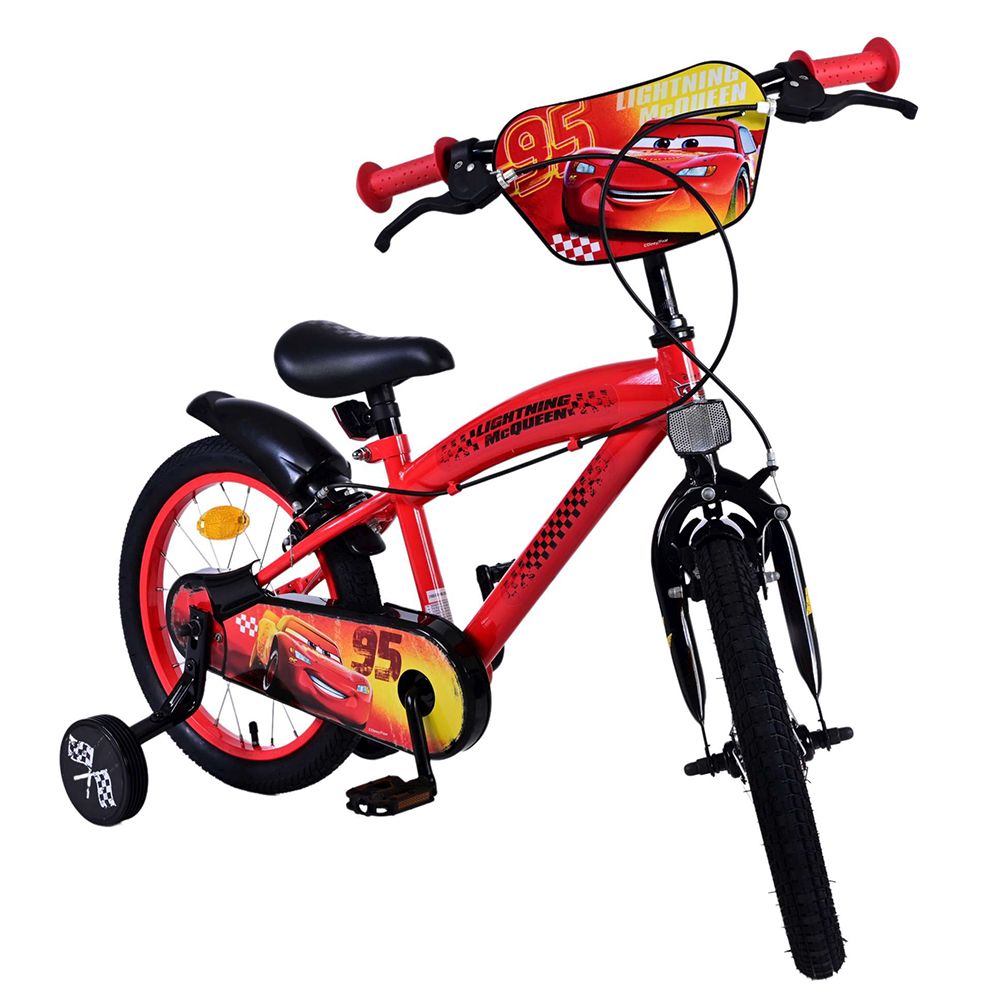 Детски велосипед с помощни колела, Дисни Колите, 16 инча