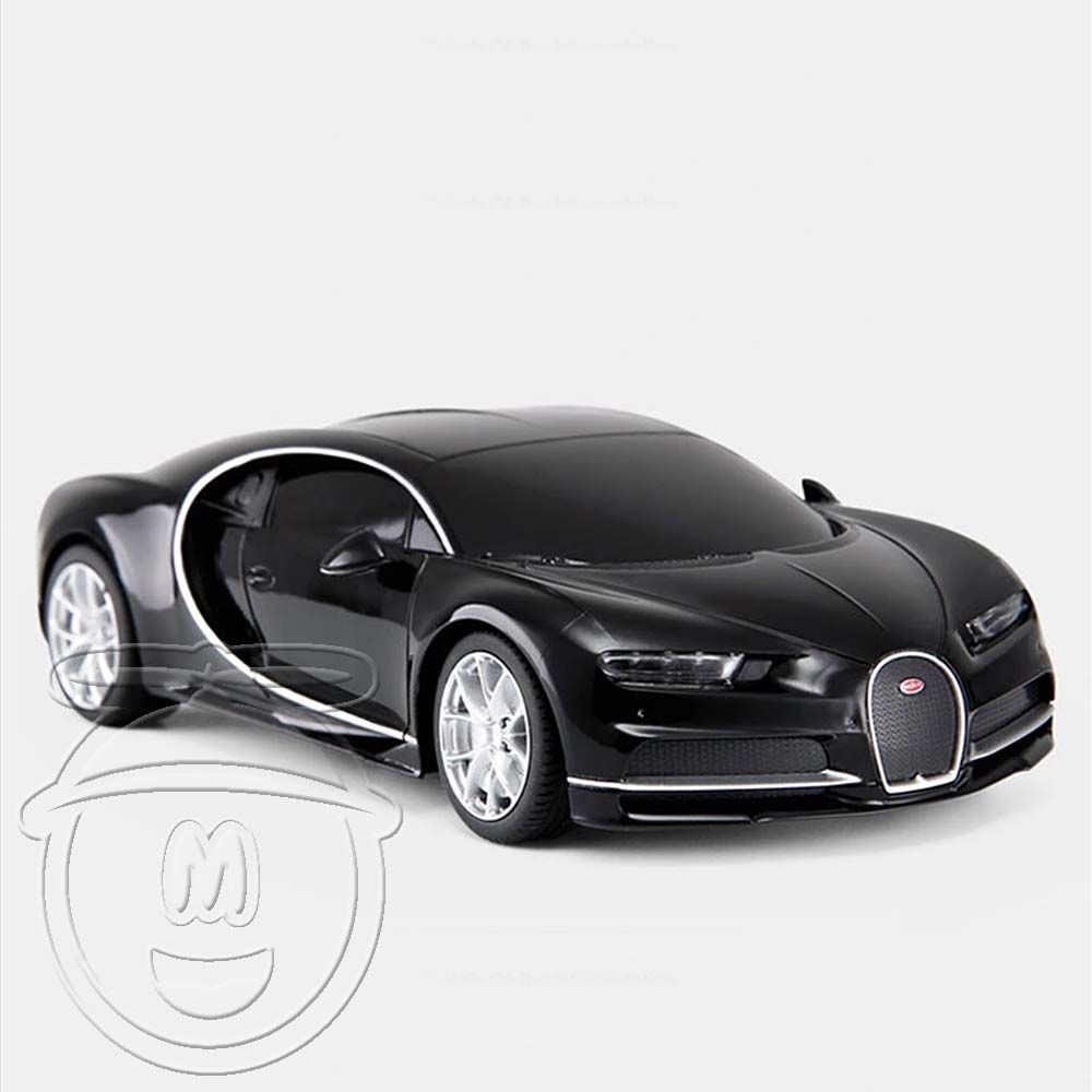 Кола с радио контрол, Bugatti Chiron 1:14, черна