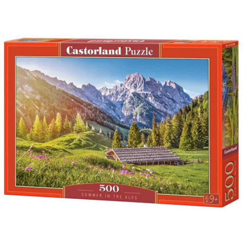 Castorland, Лято в Алпите, пъзел 500 части