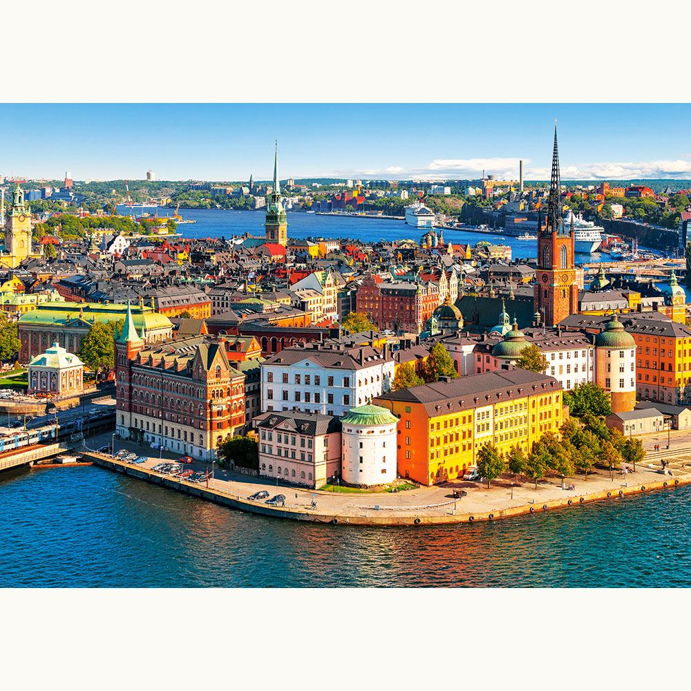 Стокхолм - старият град, Швеция, пъзел 500 части