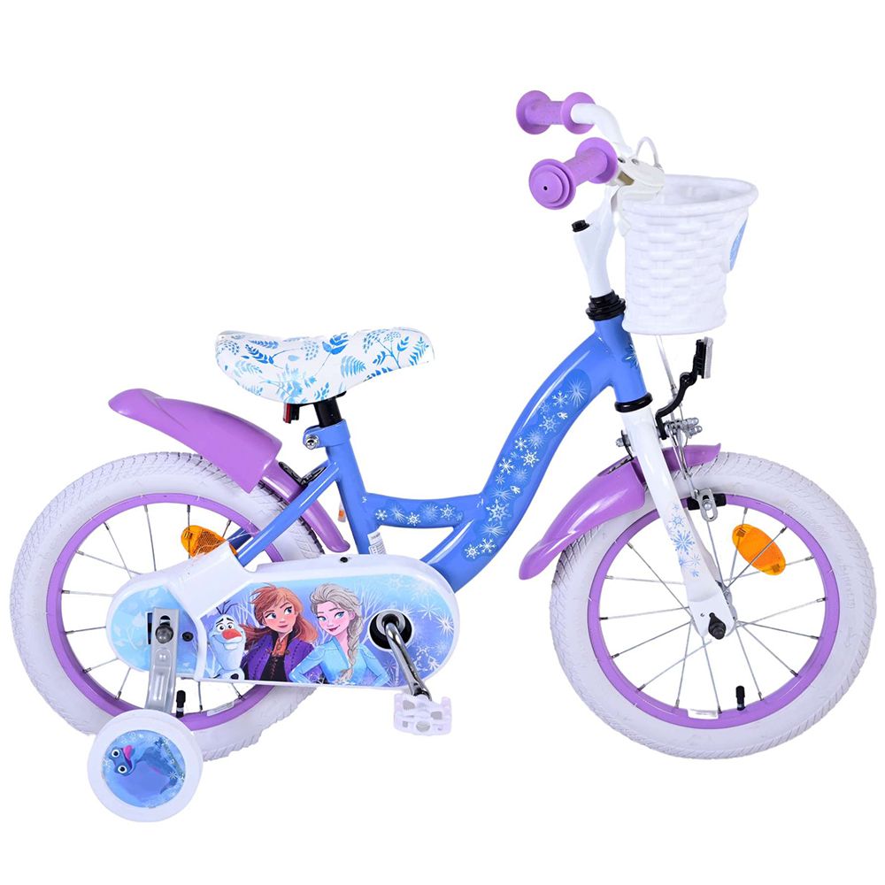 E&L Company, Детски велосипед с помощни колела, Disney Frozen, 14 инча