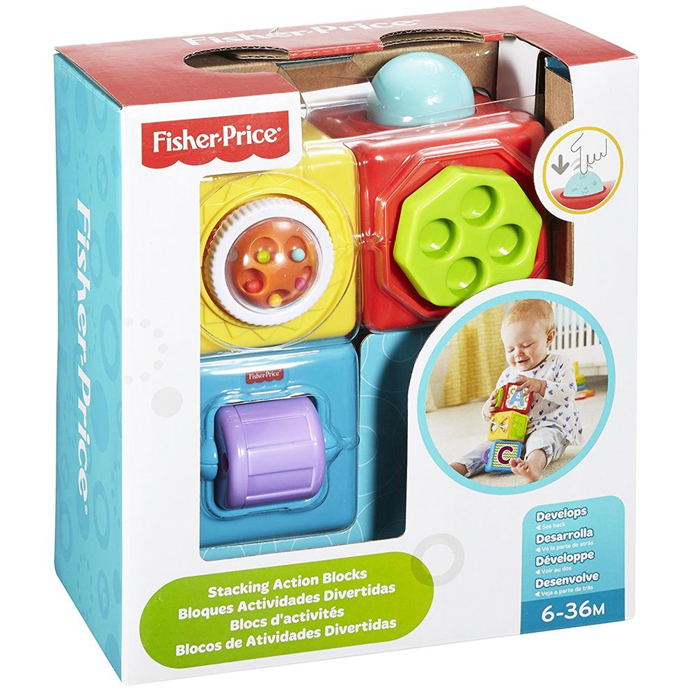 Fisher Price, Бебешки кубчета за активни занимания