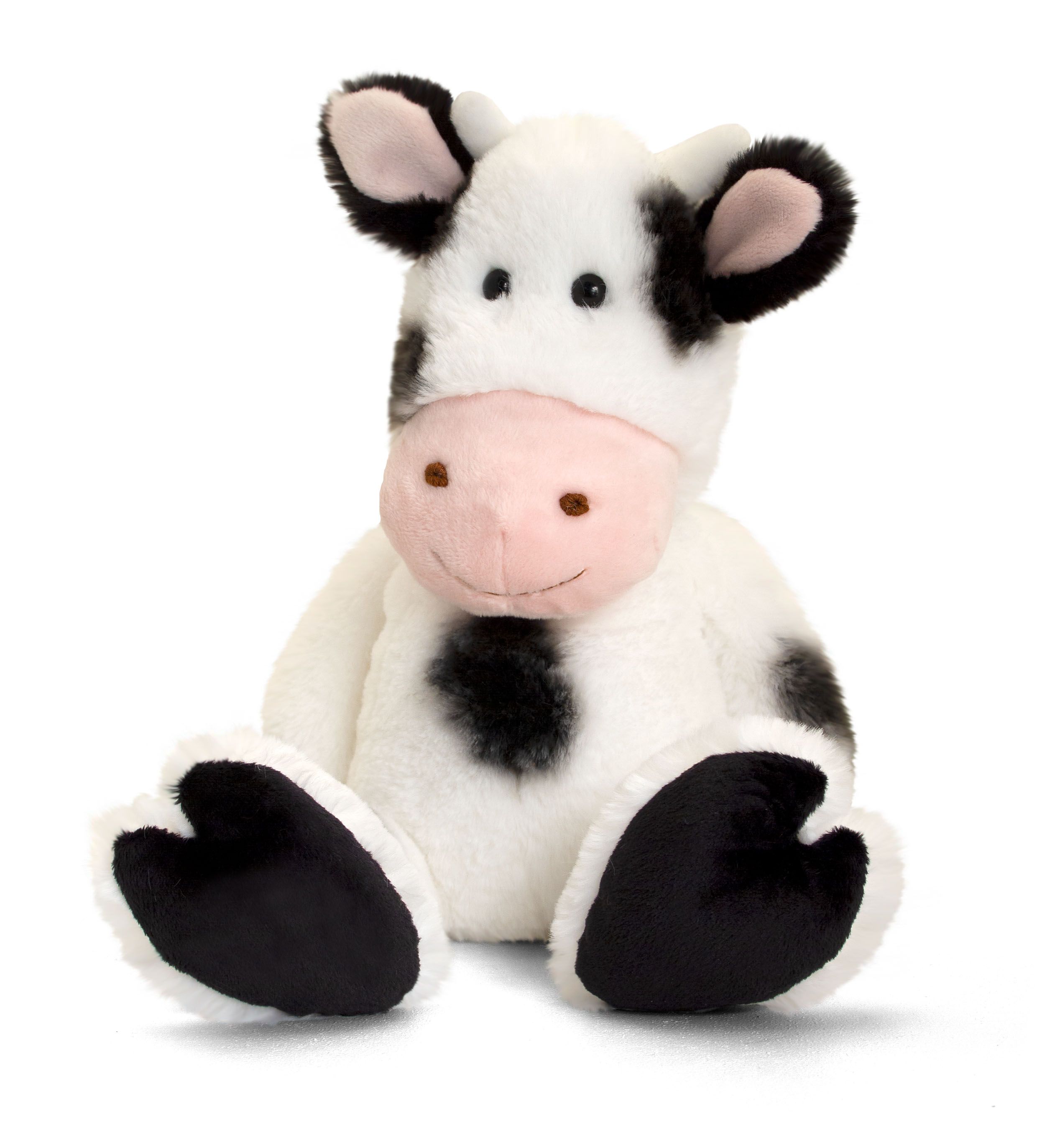 Keel Toys, Плюшена играчка за гушкане, Ферма, Крава