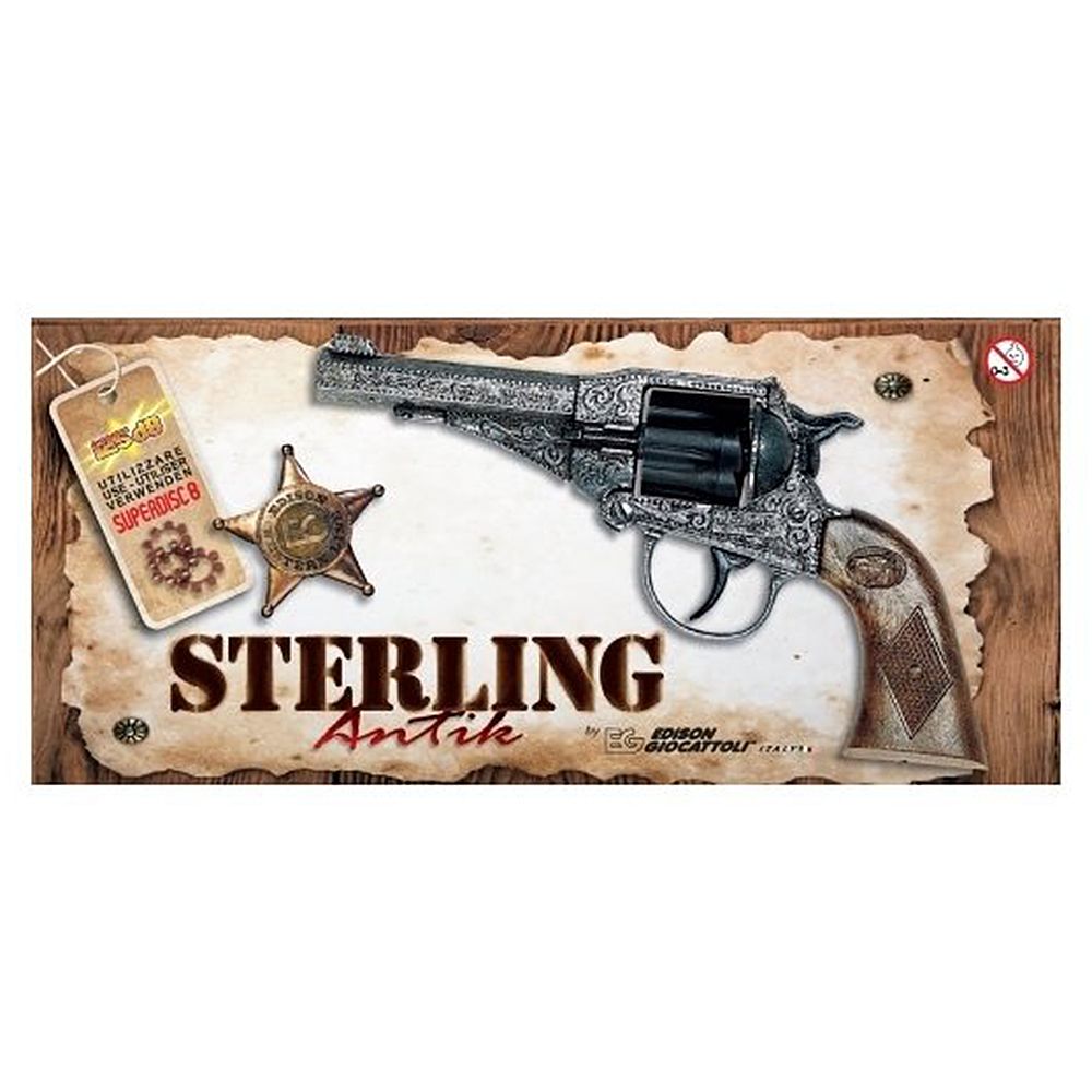 Детски метален пистолет Sterling gold