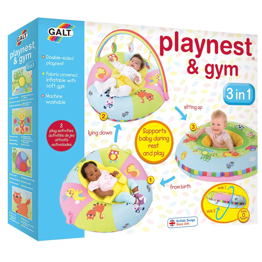 Galt Toys, Бебешка активна гимнастика, 3 в 1