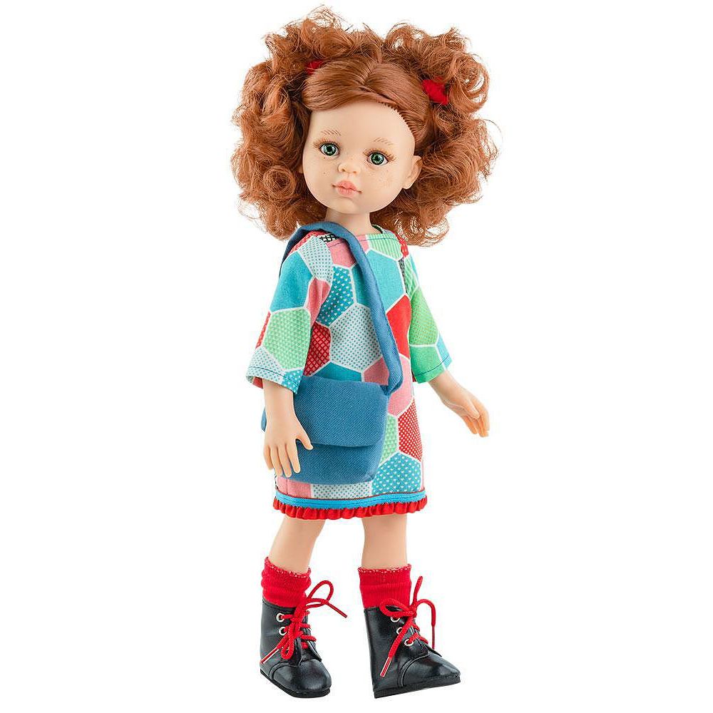 Paola Reina, Кукла Вирги, с рокля и чанта, 32 см