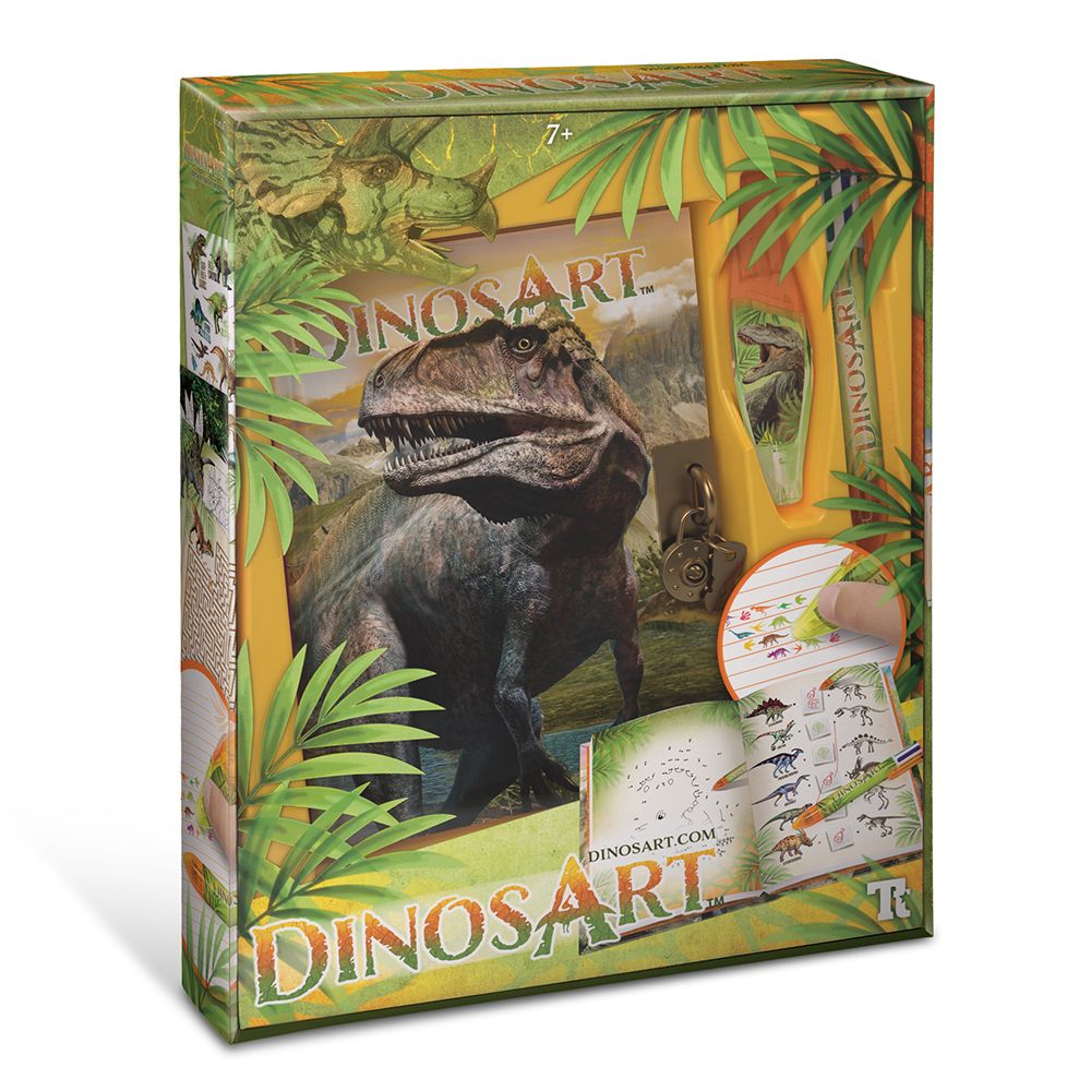 DinosArt, Таен дневник, Динозаври