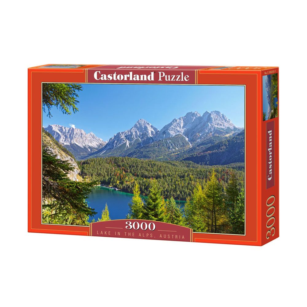 Castorland, Езеро в Алпите, Австрия, пъзел 3000 части