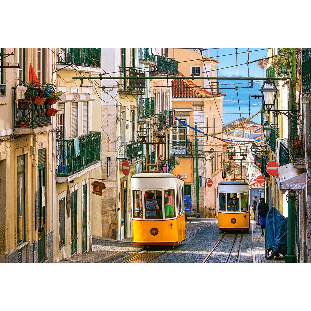 Трамваите на Лисабон, Португалия, пъзел 1000 части